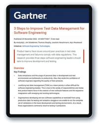 Gartner Test Data Management