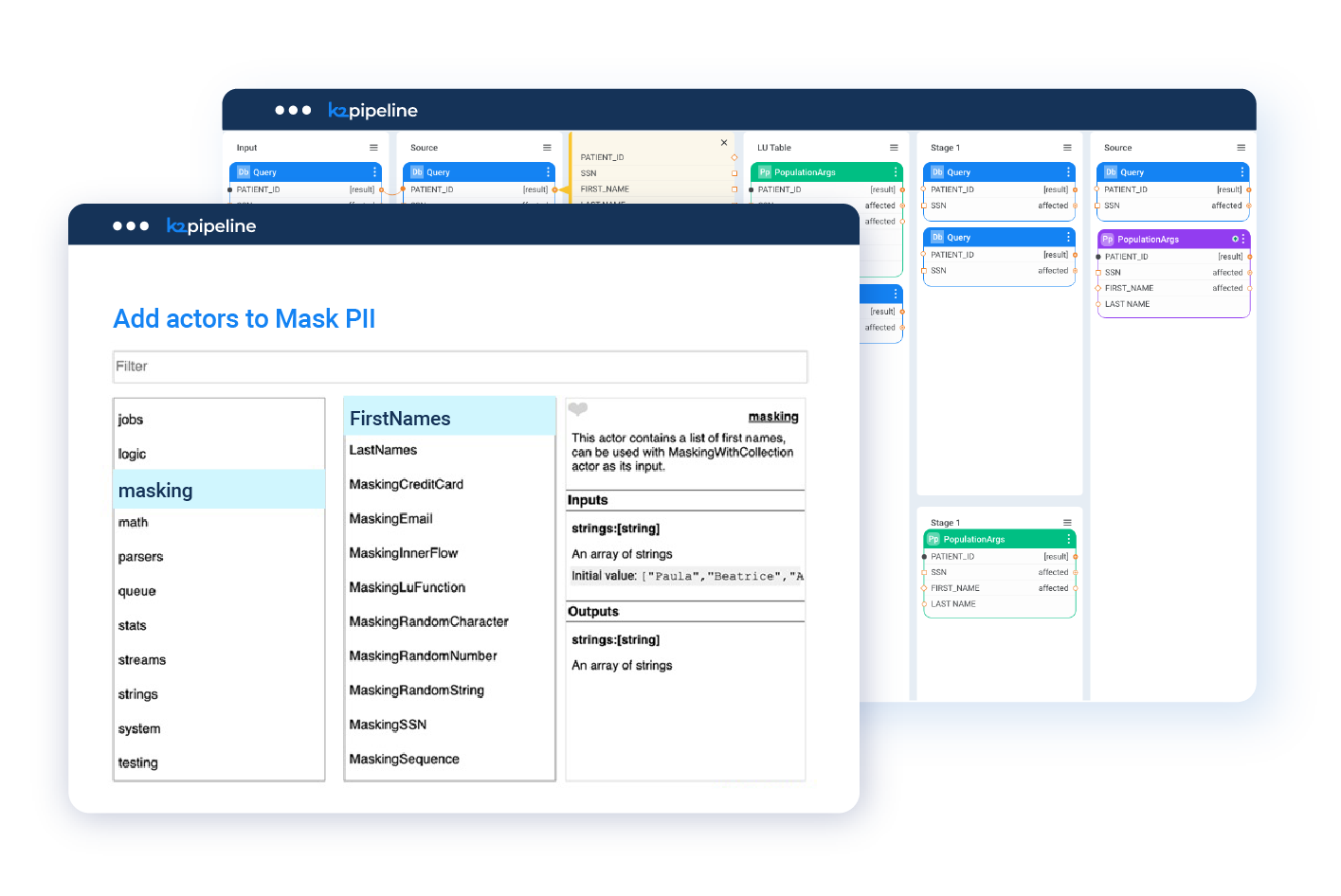 Data pipeline tools: data governance