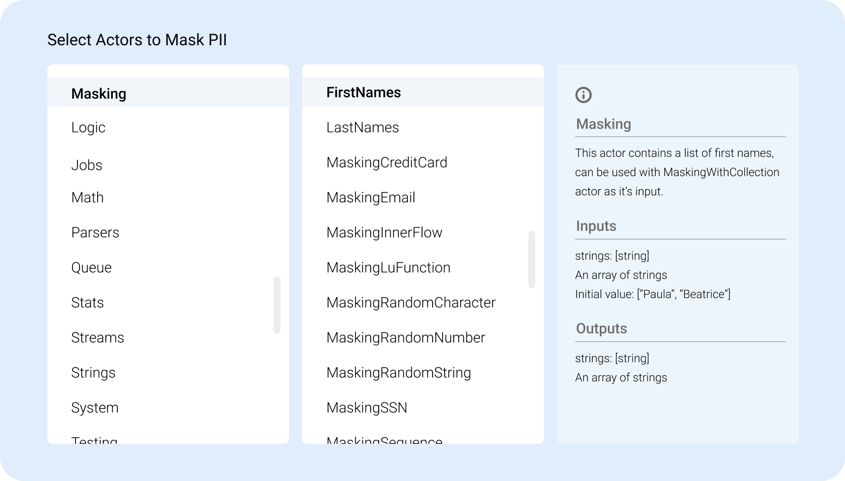 Intelligent Data Masking
