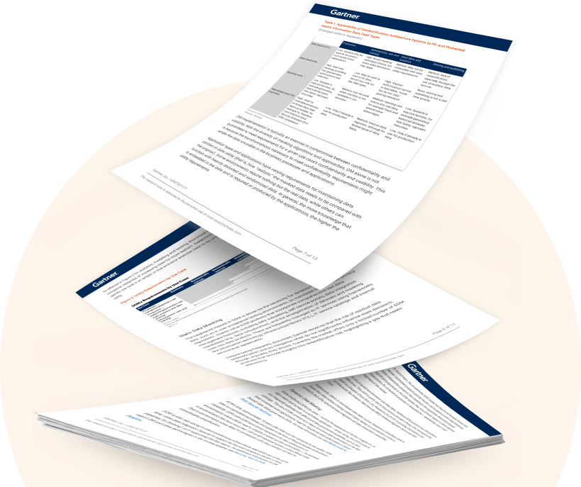 Gartner® Report on Test Data Management