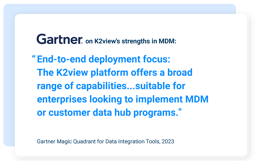 Single integrated platform Single integrated platform