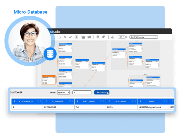 Data virtualization tools for processing and enriching data