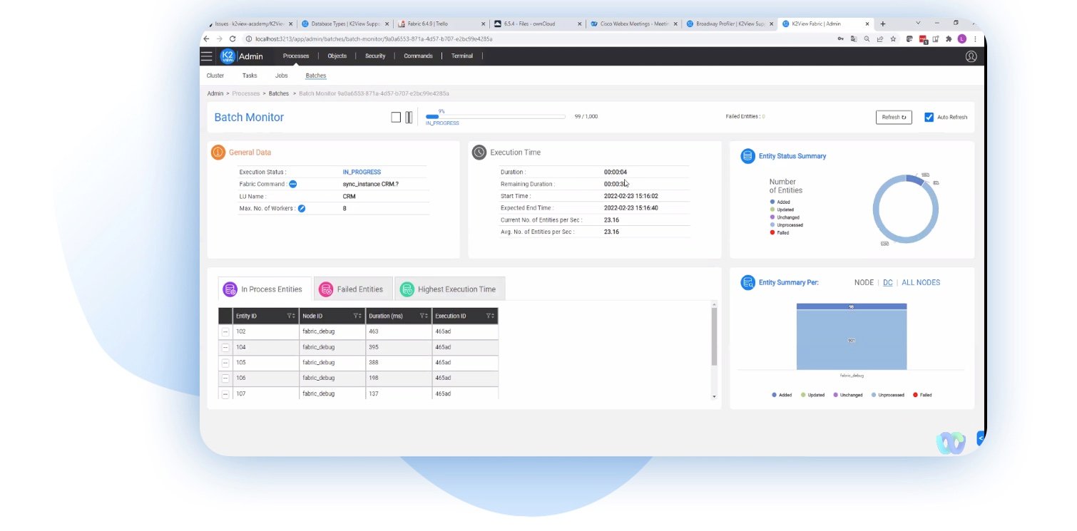 Cloud Data Migration via batch image