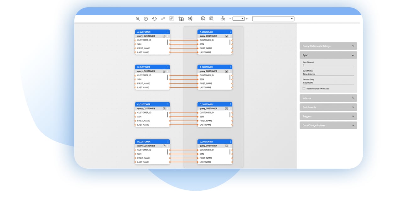 Data migration software screenshot