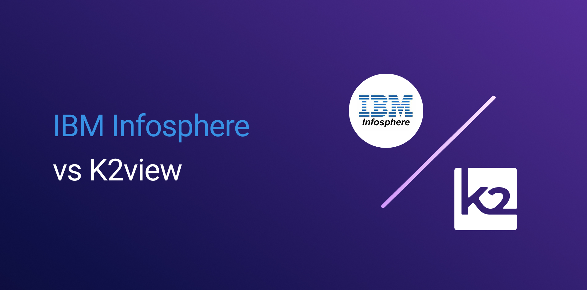 IBM Optim vs K2view comparison