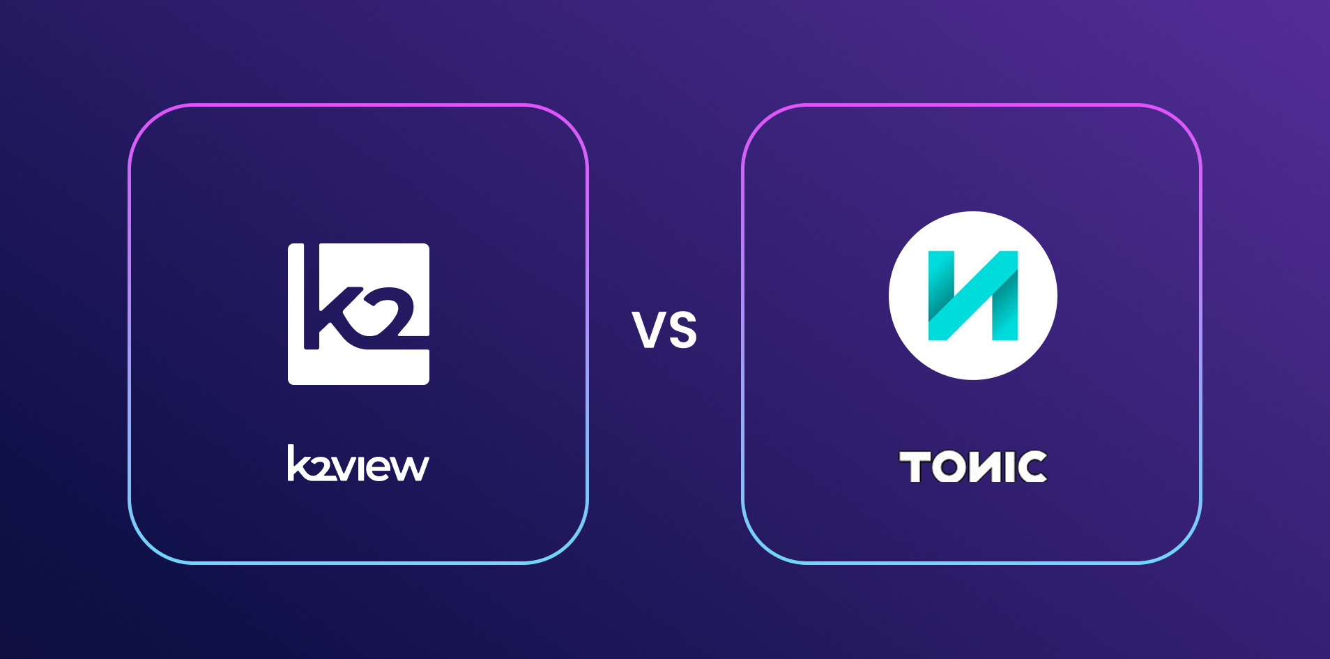 Tonic vs K2view synthetic data generation: One table at a time, or your whole data landscape?